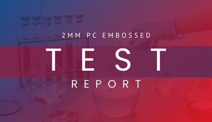 2 MM PC Embossed Test Report